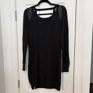 Lole Charcoal Gray Knit‎ Sweater Dress Sz S
